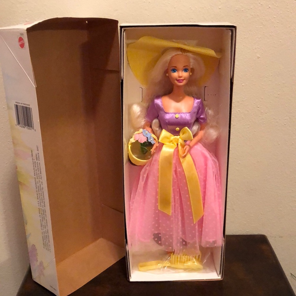 Spring Blossom Barbie from 1995.